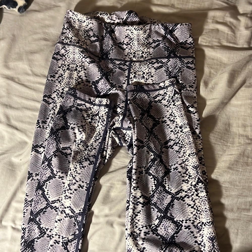 Snake Skin Print Leggings